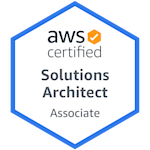 AWS Certified Solution Architect Associate Badge